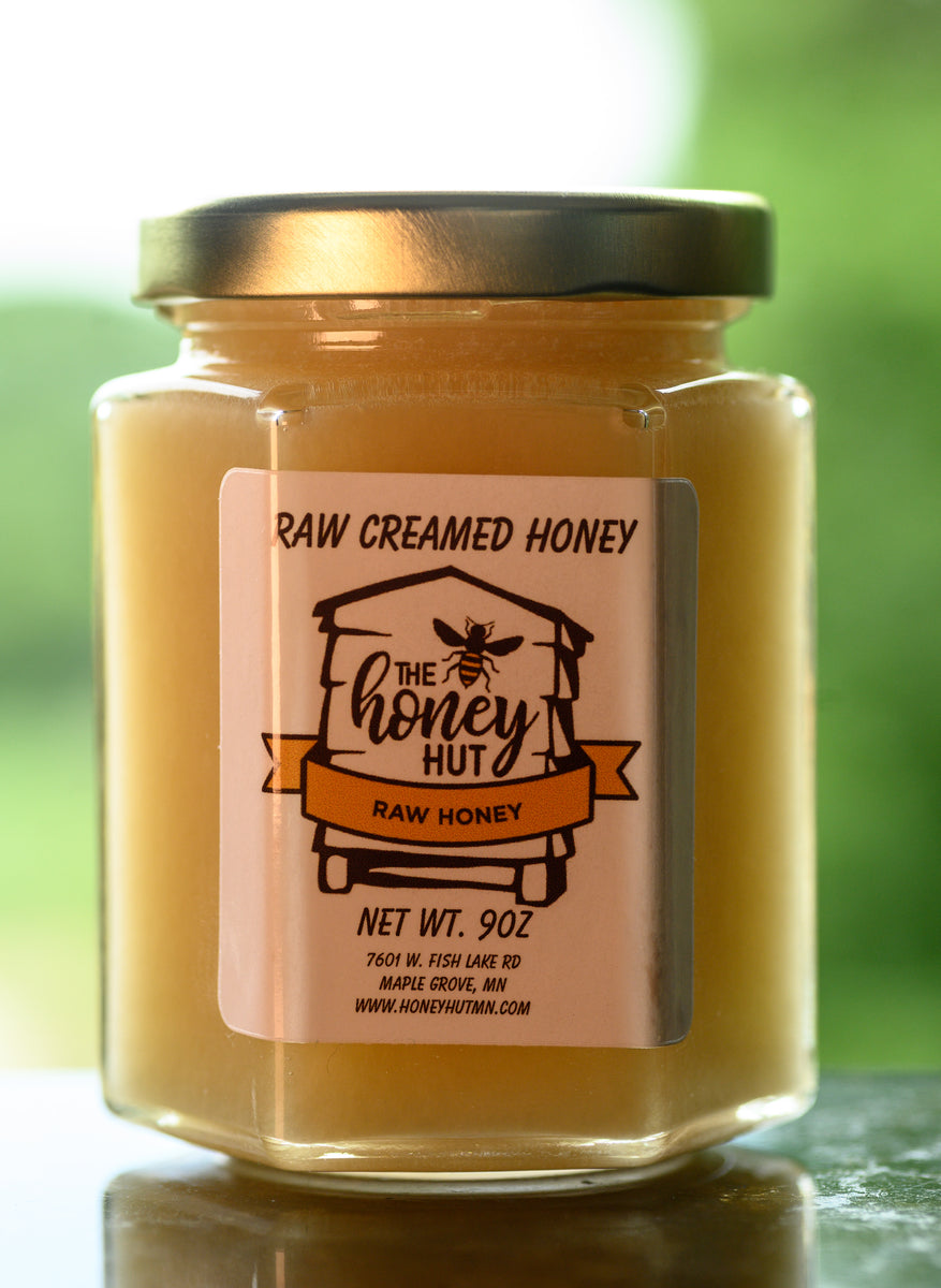 Pure Local Raw Creamed Minnesota Honey – The Honey Hut